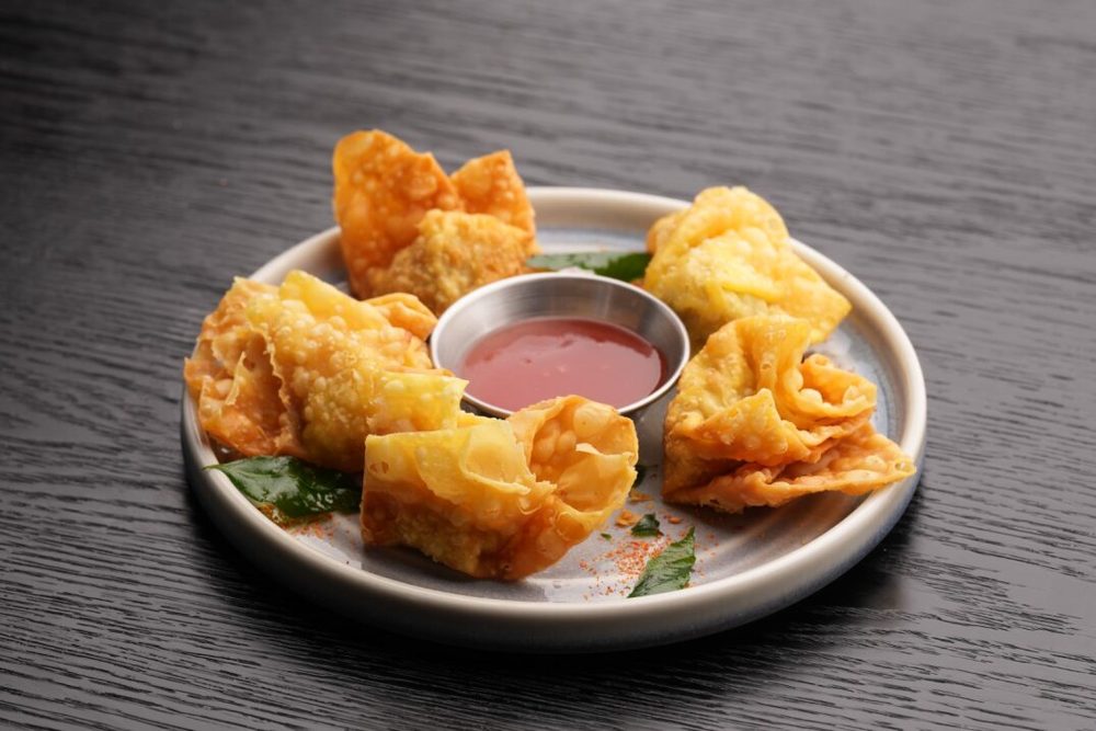 Fried Pork & Prawn Wontons