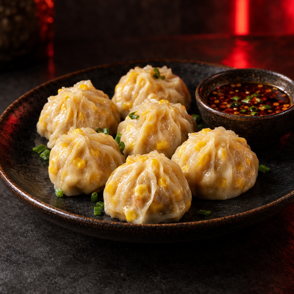 Chicken & Corn Dumplings