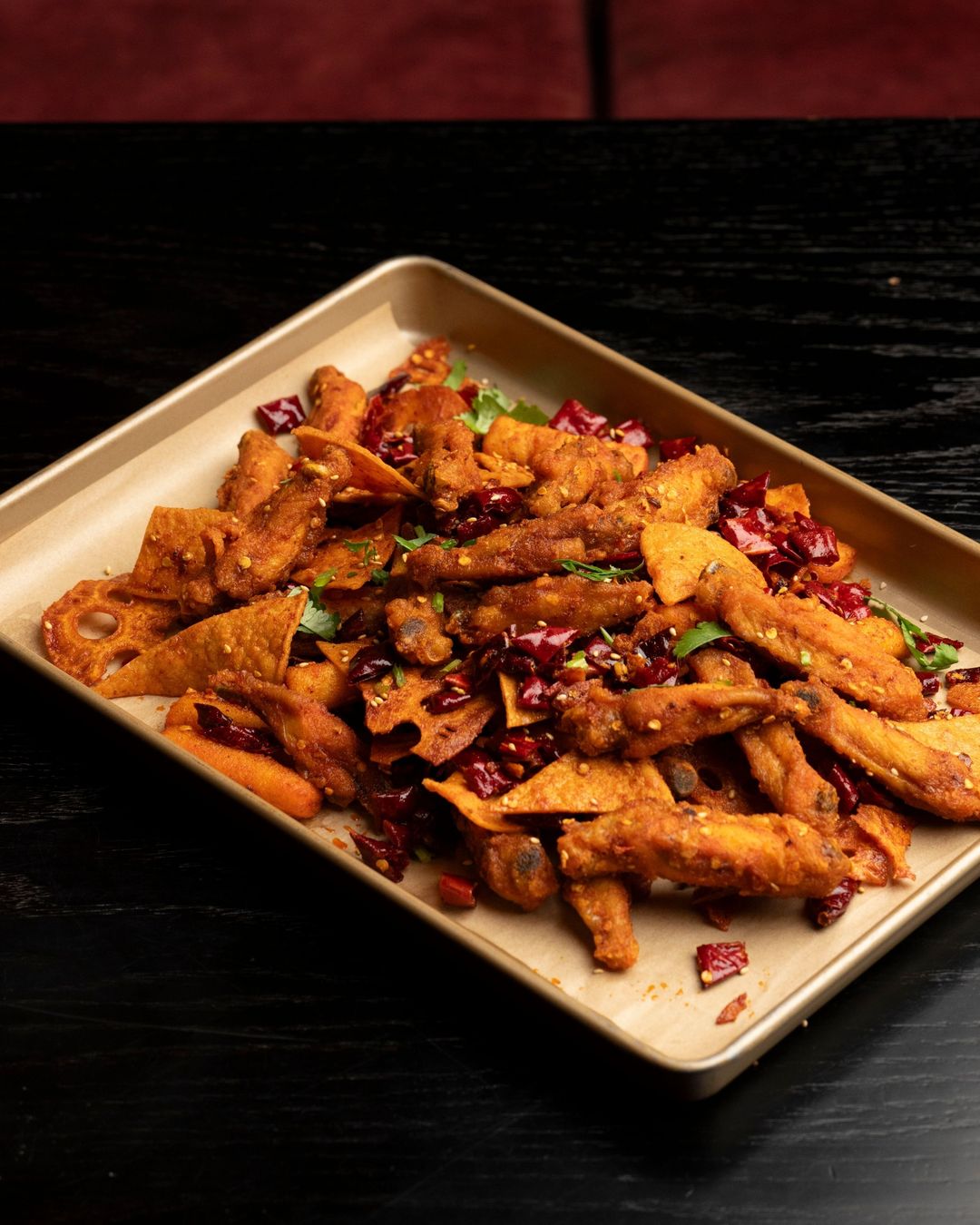 Chilli chicken wings