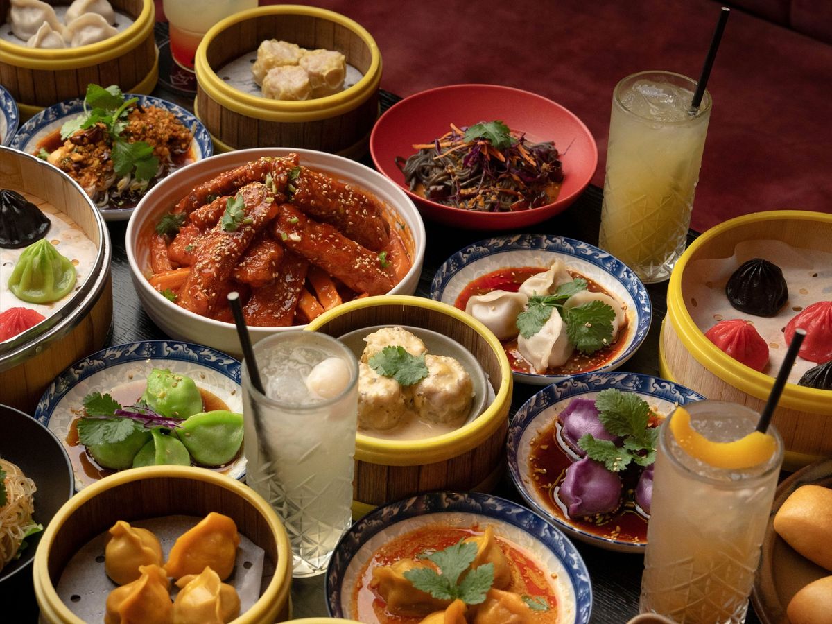 The bottomless spread — plates keep coming